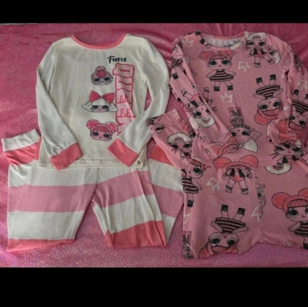 2 pairs of L.O.L Pajama sets! Girls size 6! - Picture 8 of 12